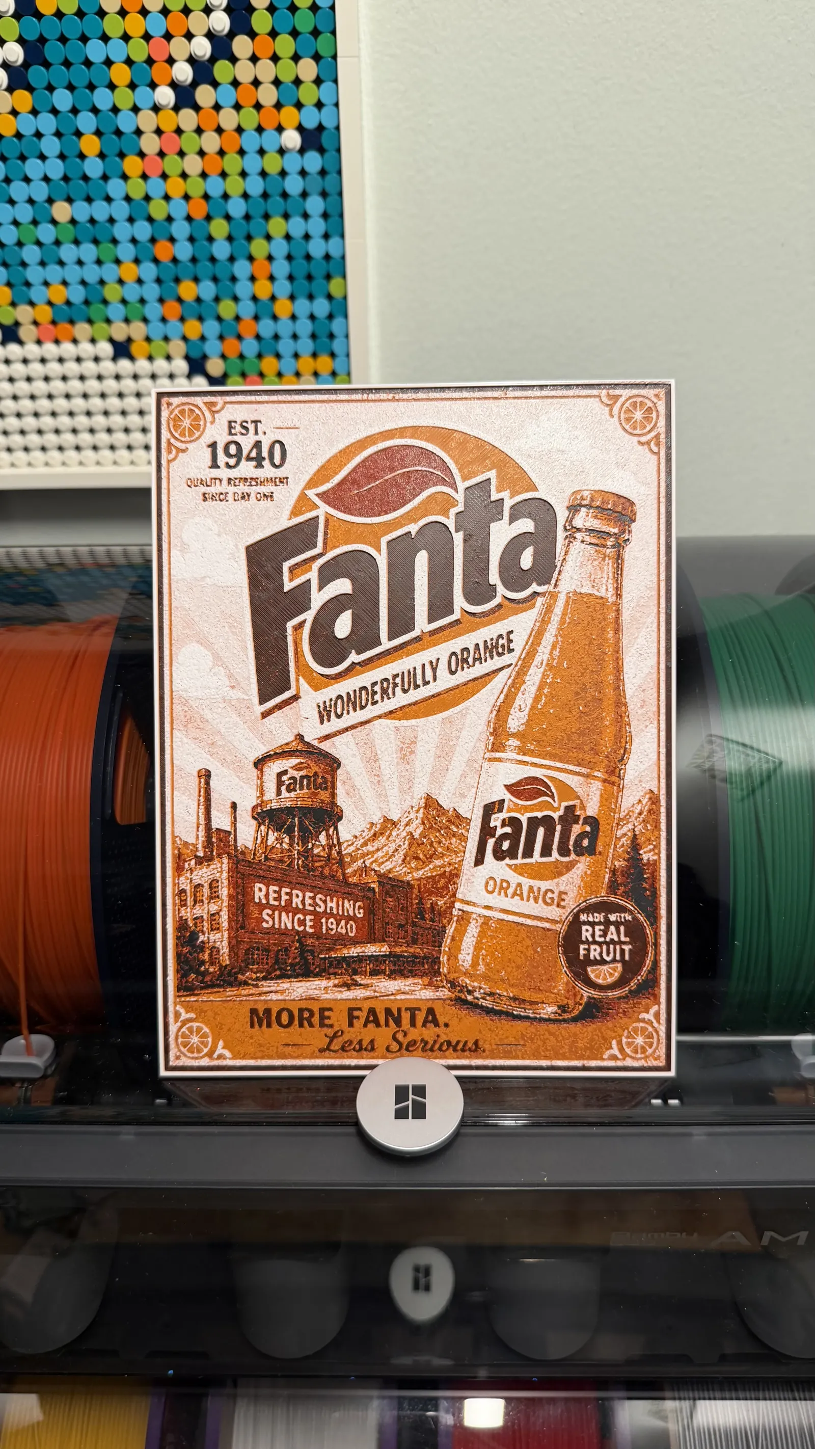 Fanta Poster Style HueForge