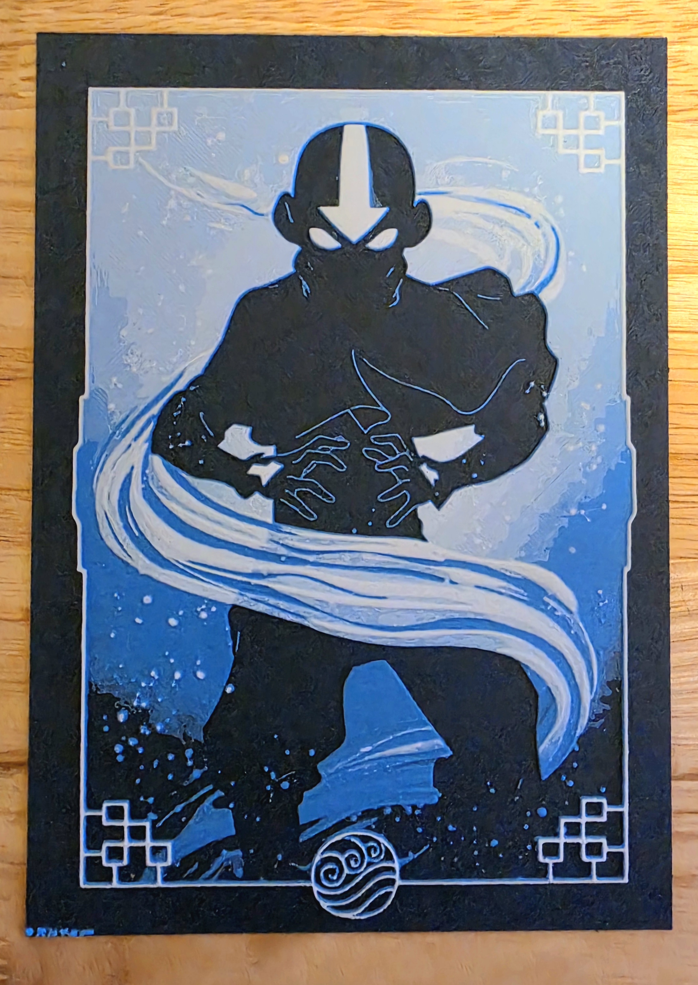 Avatar: The Last Airbender HueForge, Water