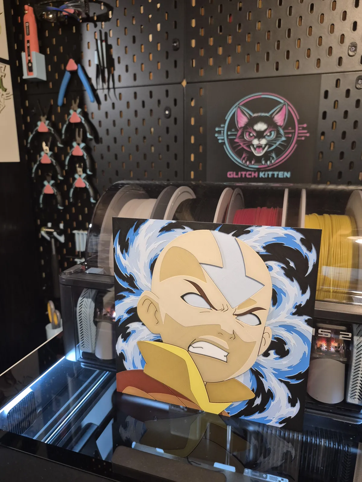 Aang in Avatar State - Hueforge