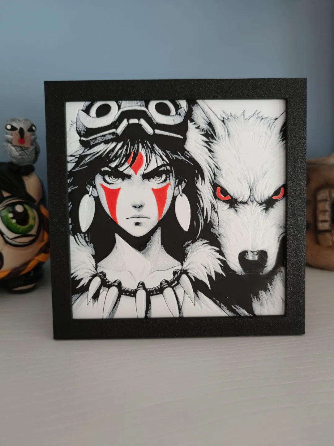 Hueforge Princess Mononoke
