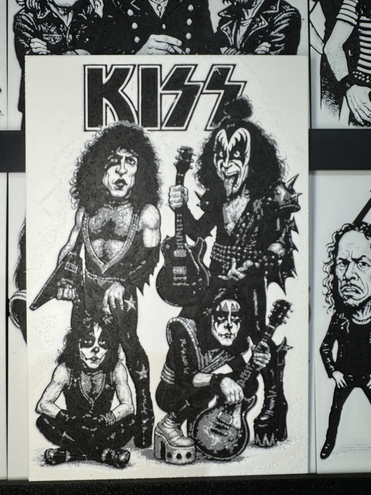 Kiss Karikatur Hue Forge
