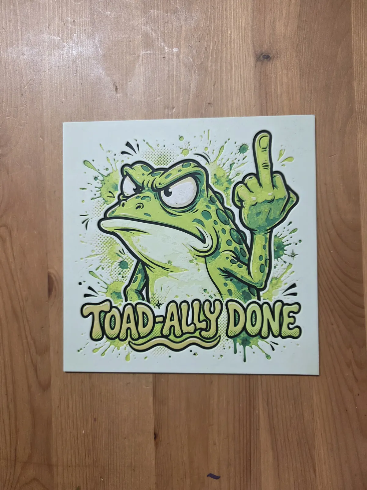 Funny Frog Hueforge
