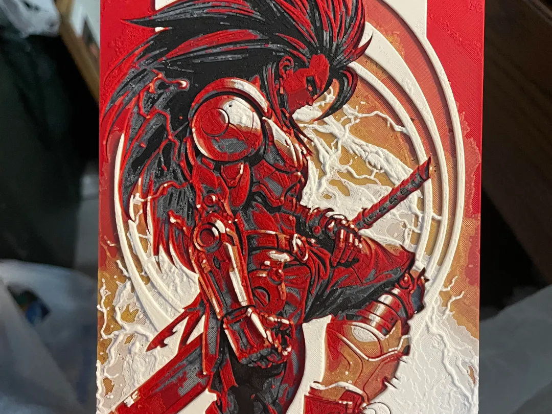 DBZ Warrior Hueforge