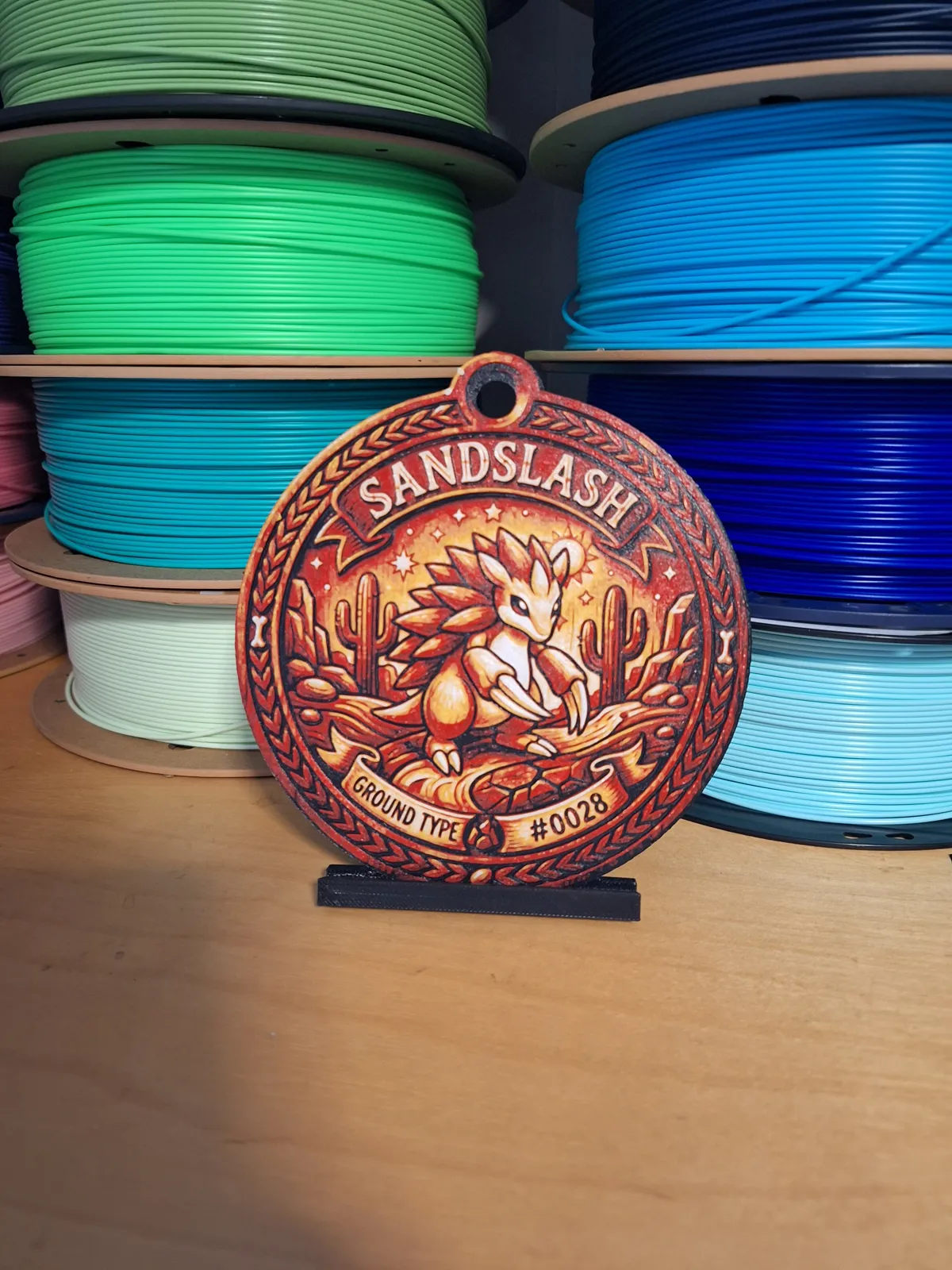 Sandslash #0028 - Pokemon Ornament