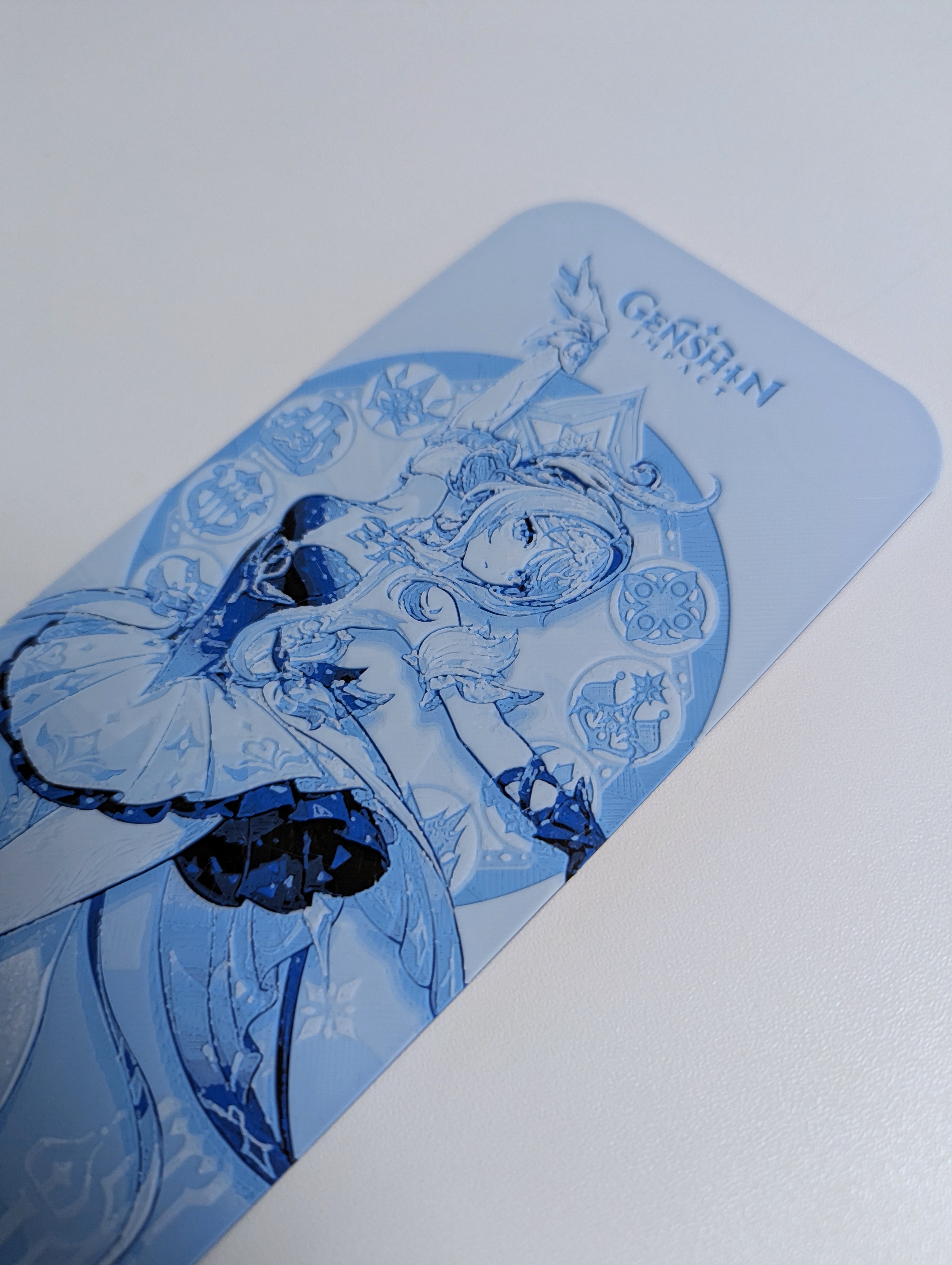 Odette Genshin Impact Character Card HueForge