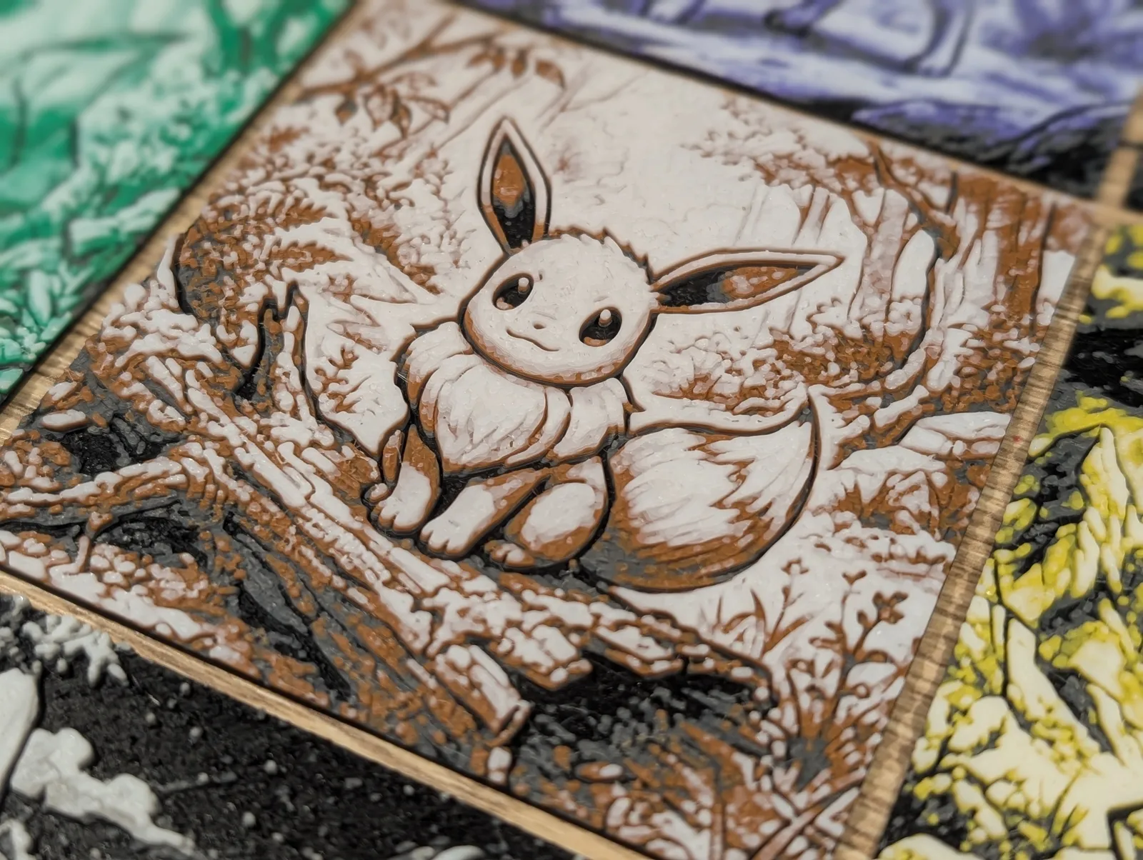 Eeveelution Pokemon Hueforge & Frame