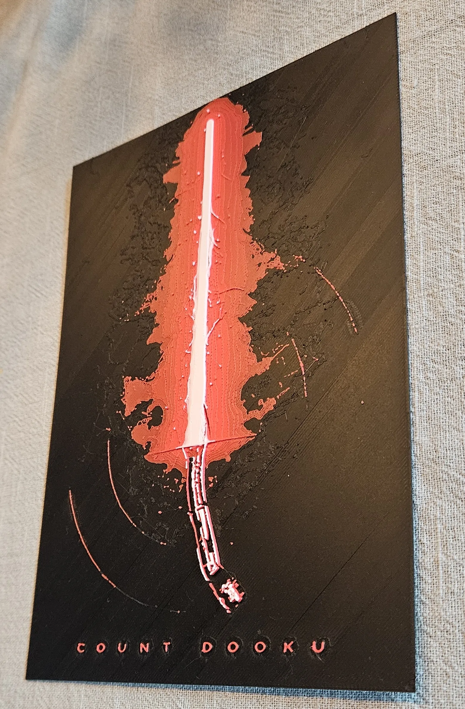 Star Wars Count Dooku Lightsaber