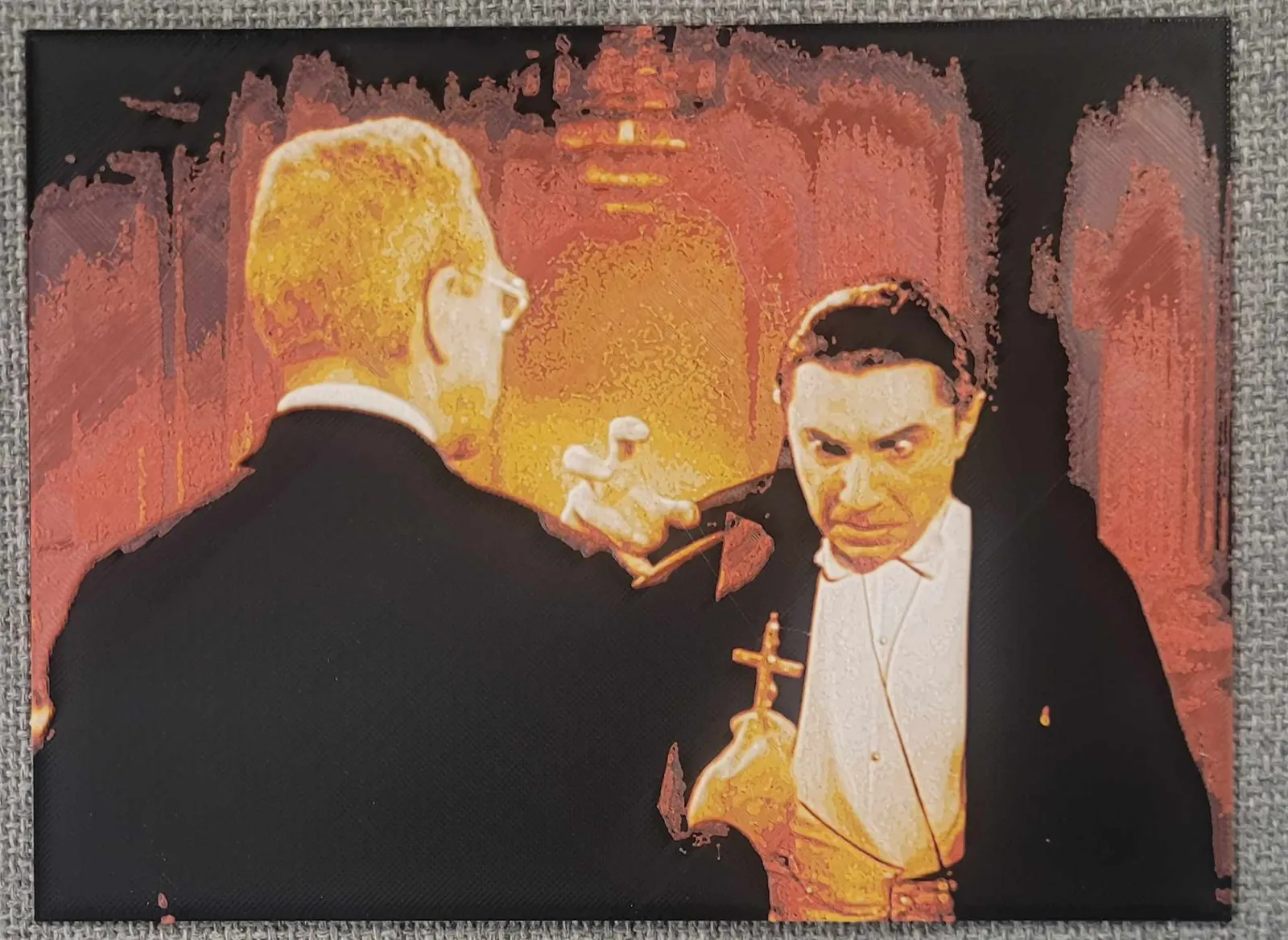 Dracula vs Van Helsing Hueforge