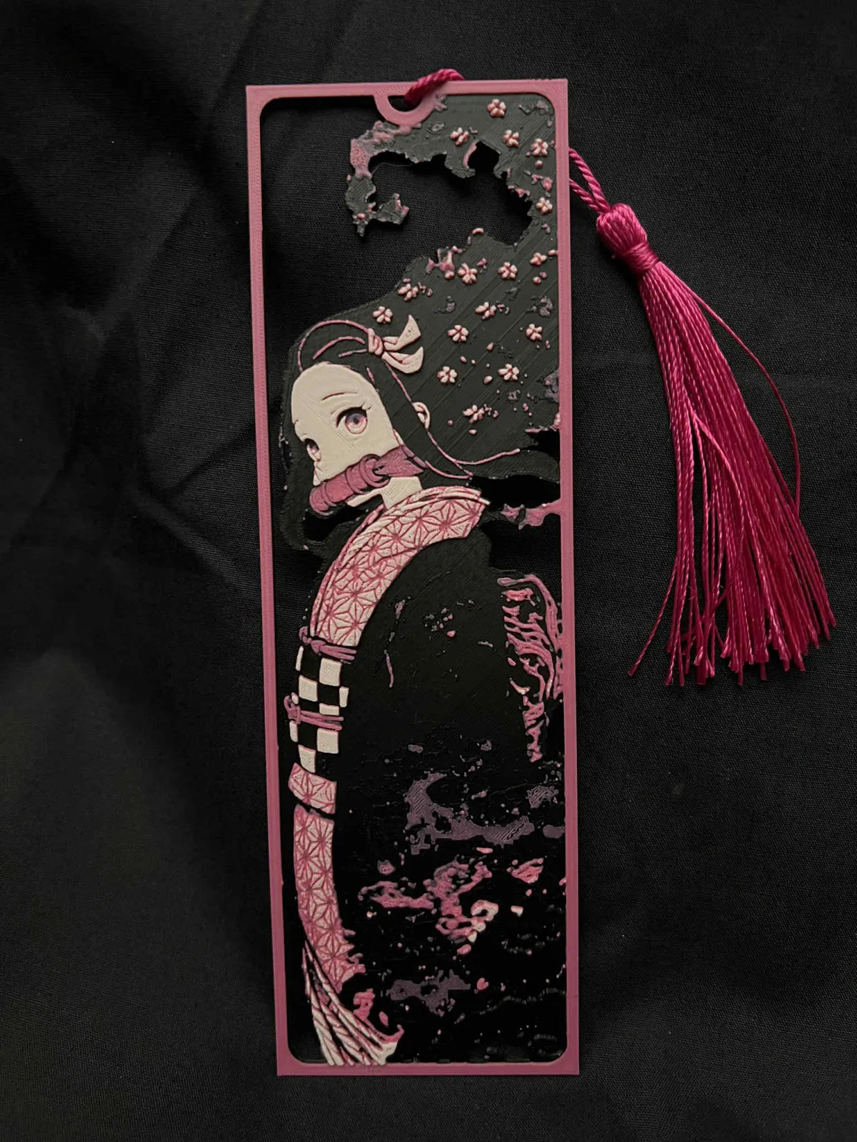 Nezuko Framed Cutout, Demon Slayer Bookmark