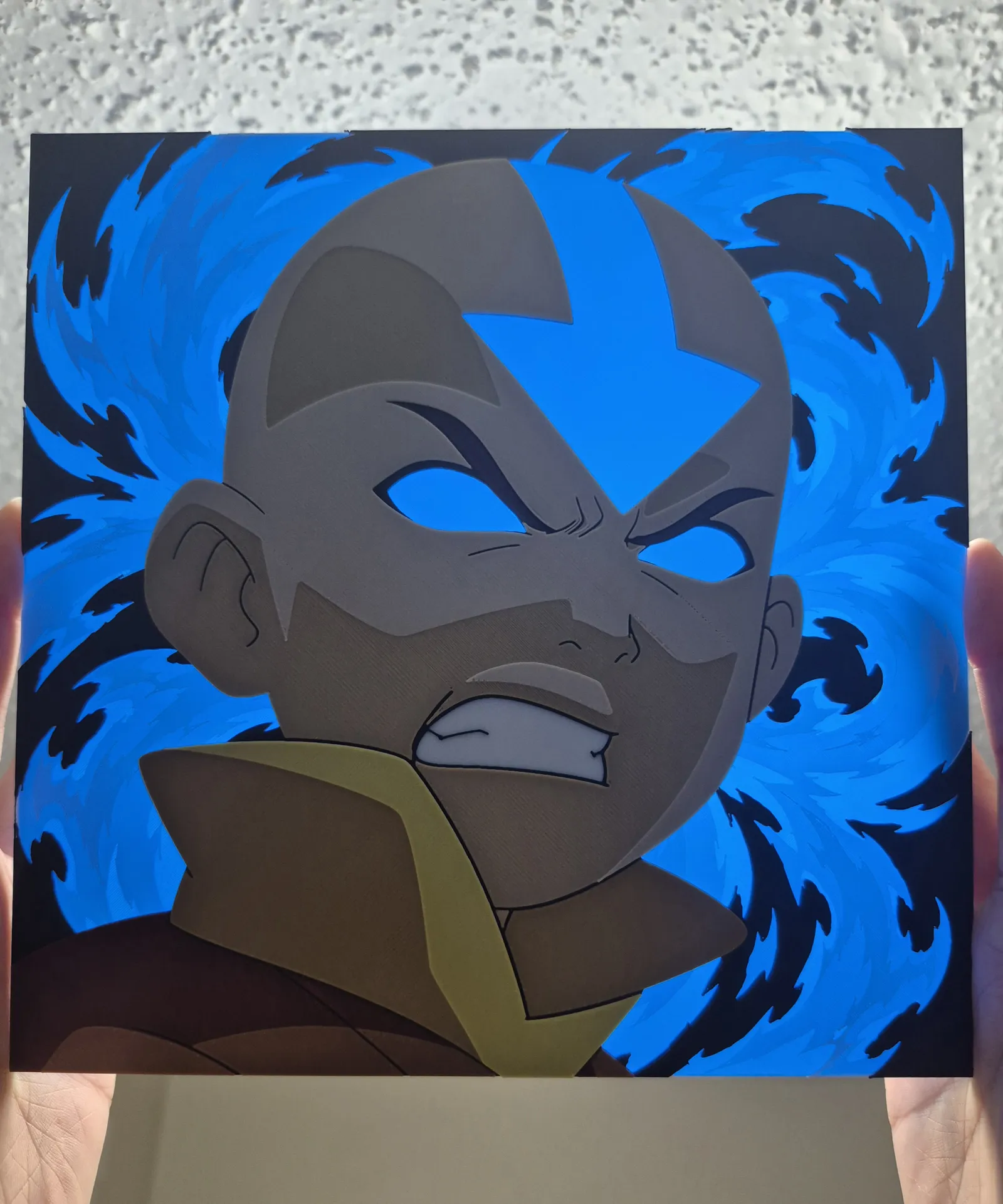 Aang in Avatar State - Hueforge