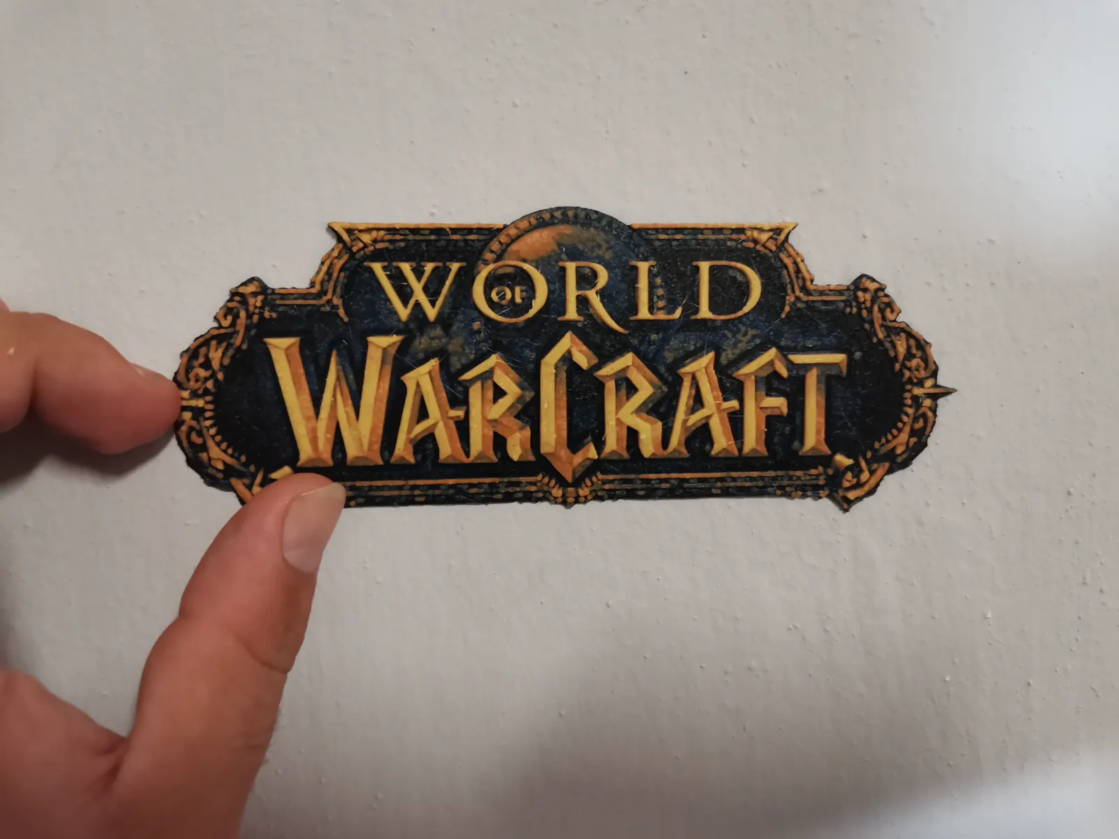 World of Warcraft logo wall art