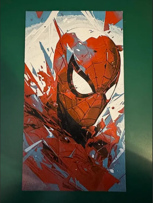 Spider-Man Hueforge