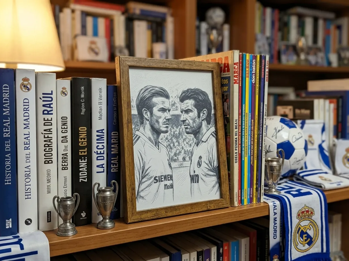 Beckham and Figo - HueForge