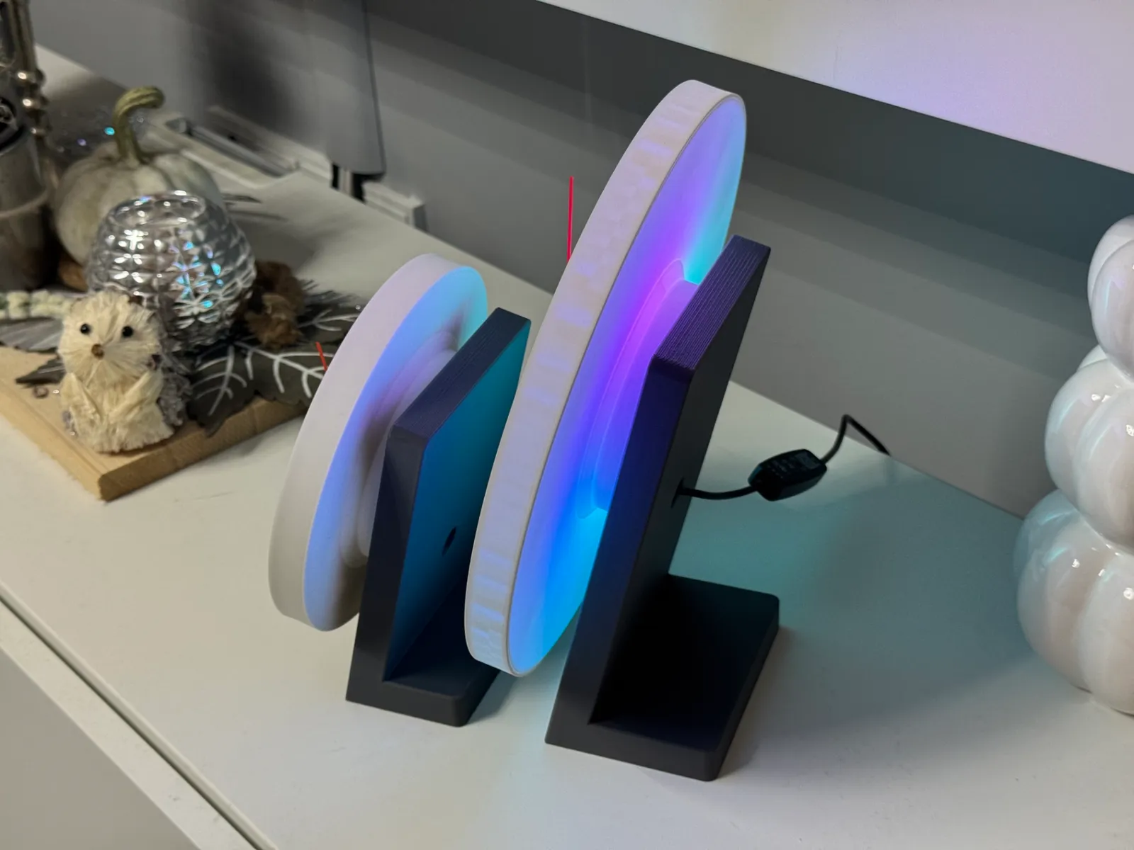 Wallmount + Stand for LED-Translucent Clockfaces