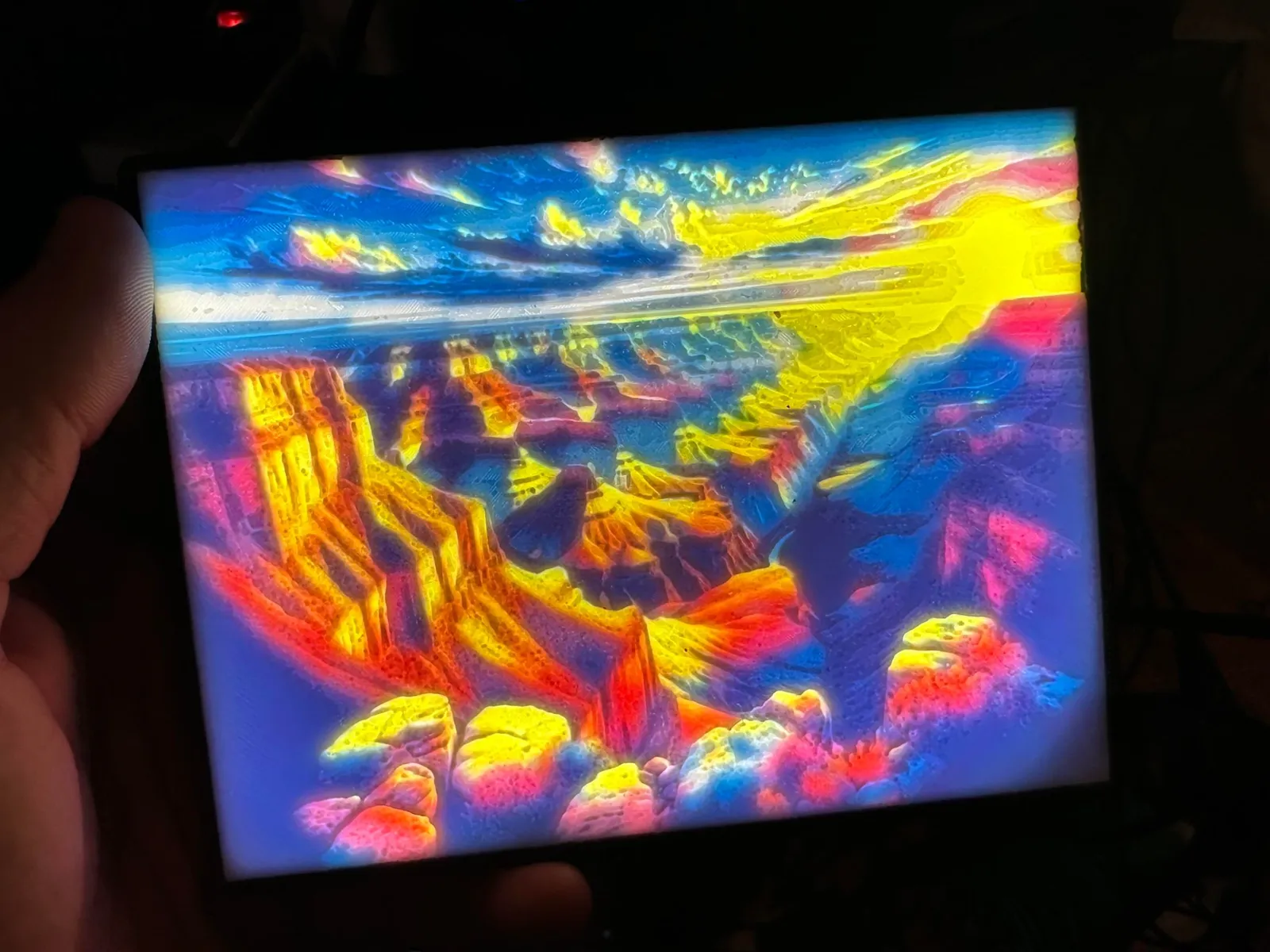 Grand Canyon Lithophane