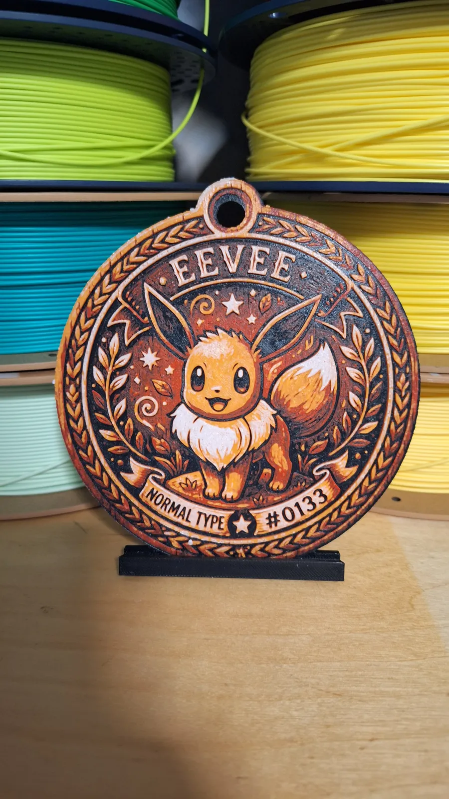 Eevee Pokemon Ornament - 4 Colours