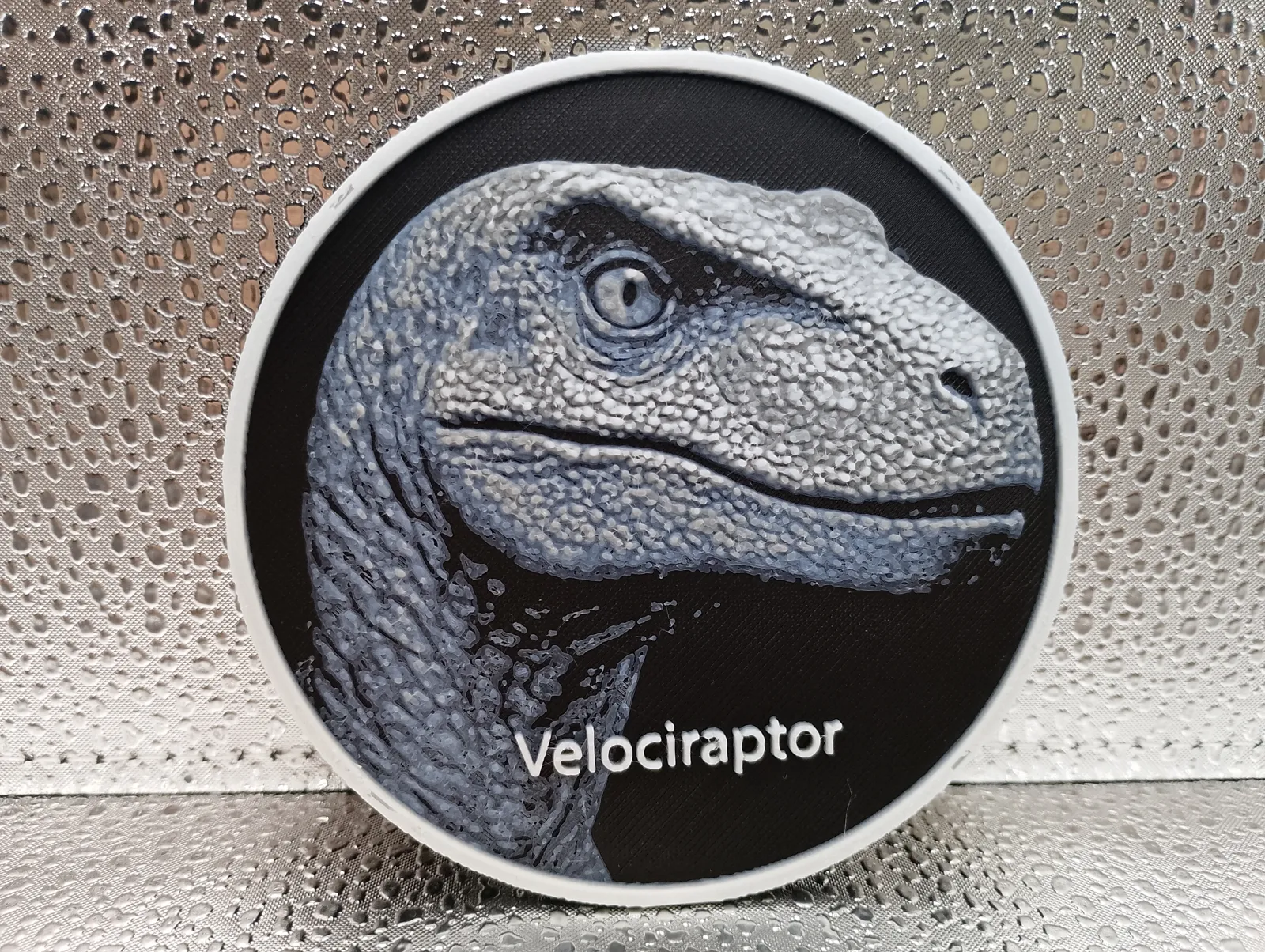 Velociraptor Coaster – Hueforge