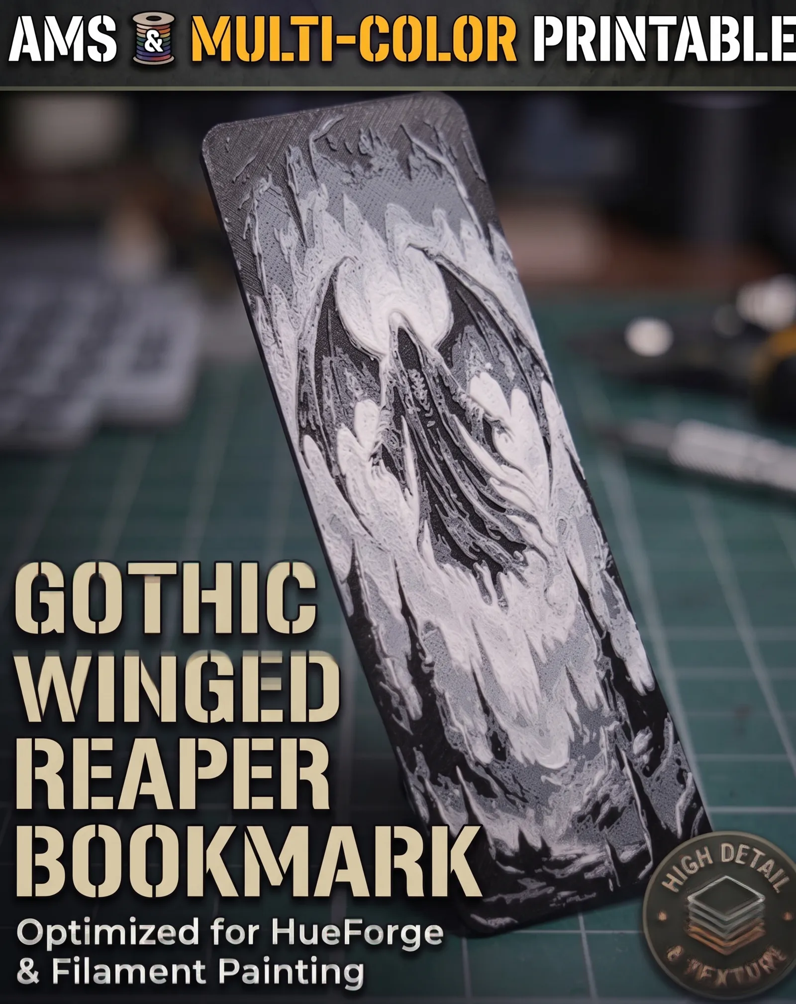 Winged Reaper Bookmark