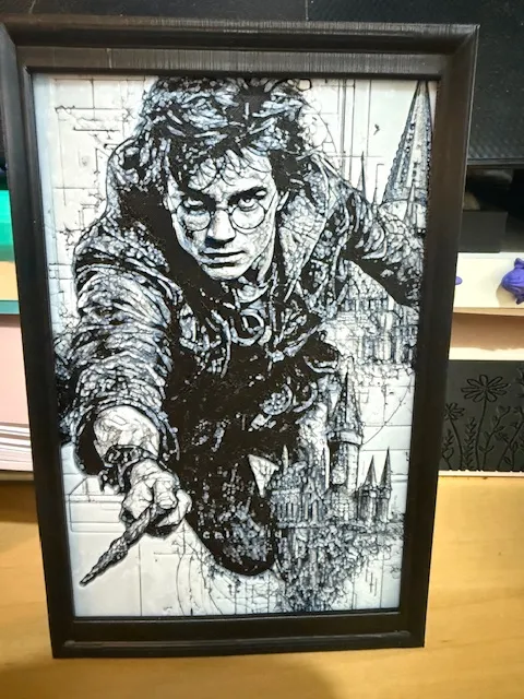 Hue Forge Frame to display your masterpieces