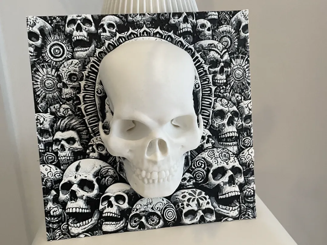 Hueforge Skull