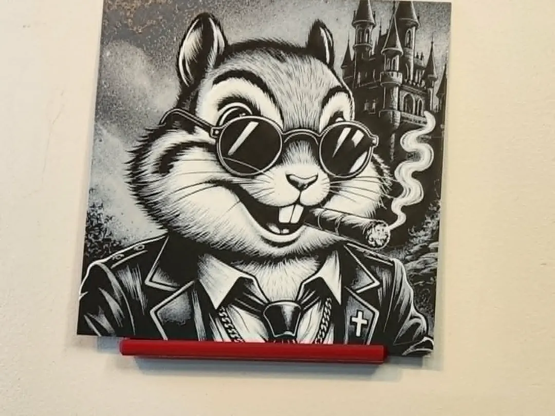 Gangster Chipmunk HueForge