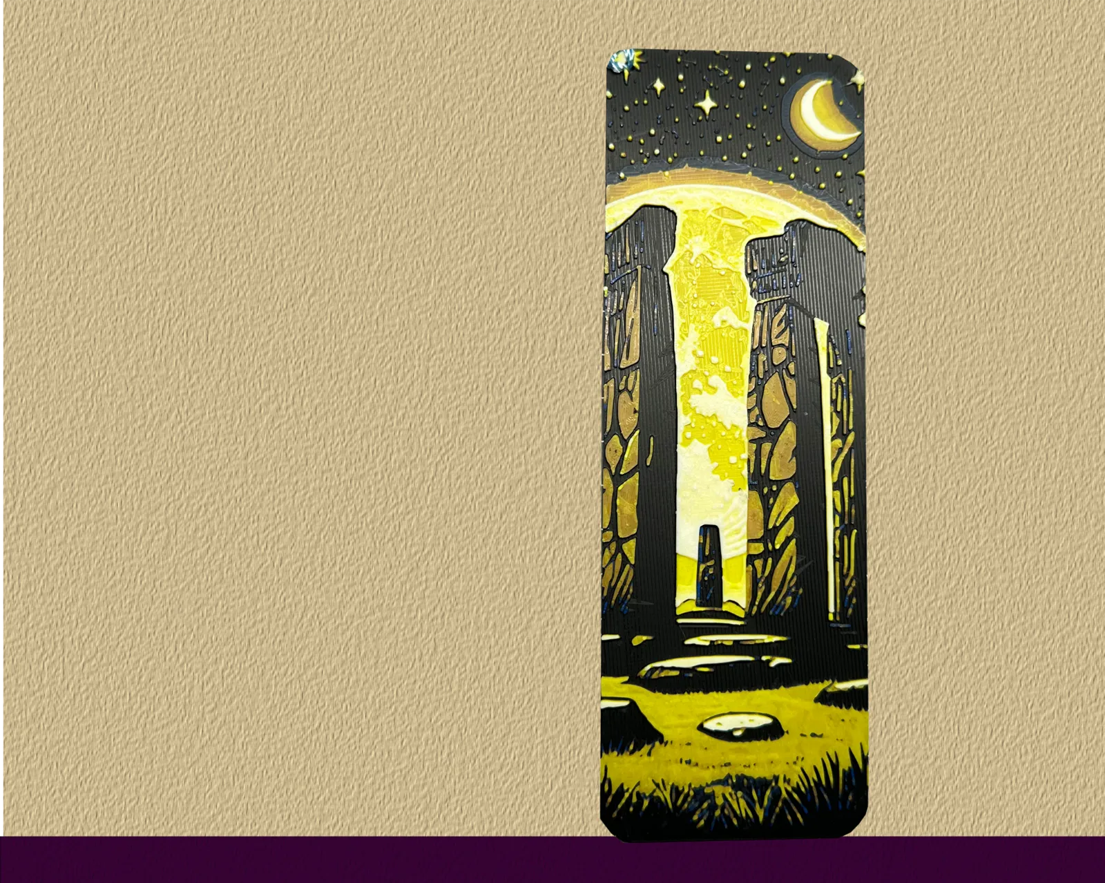 BookMark_Stonehenge_Hueforge