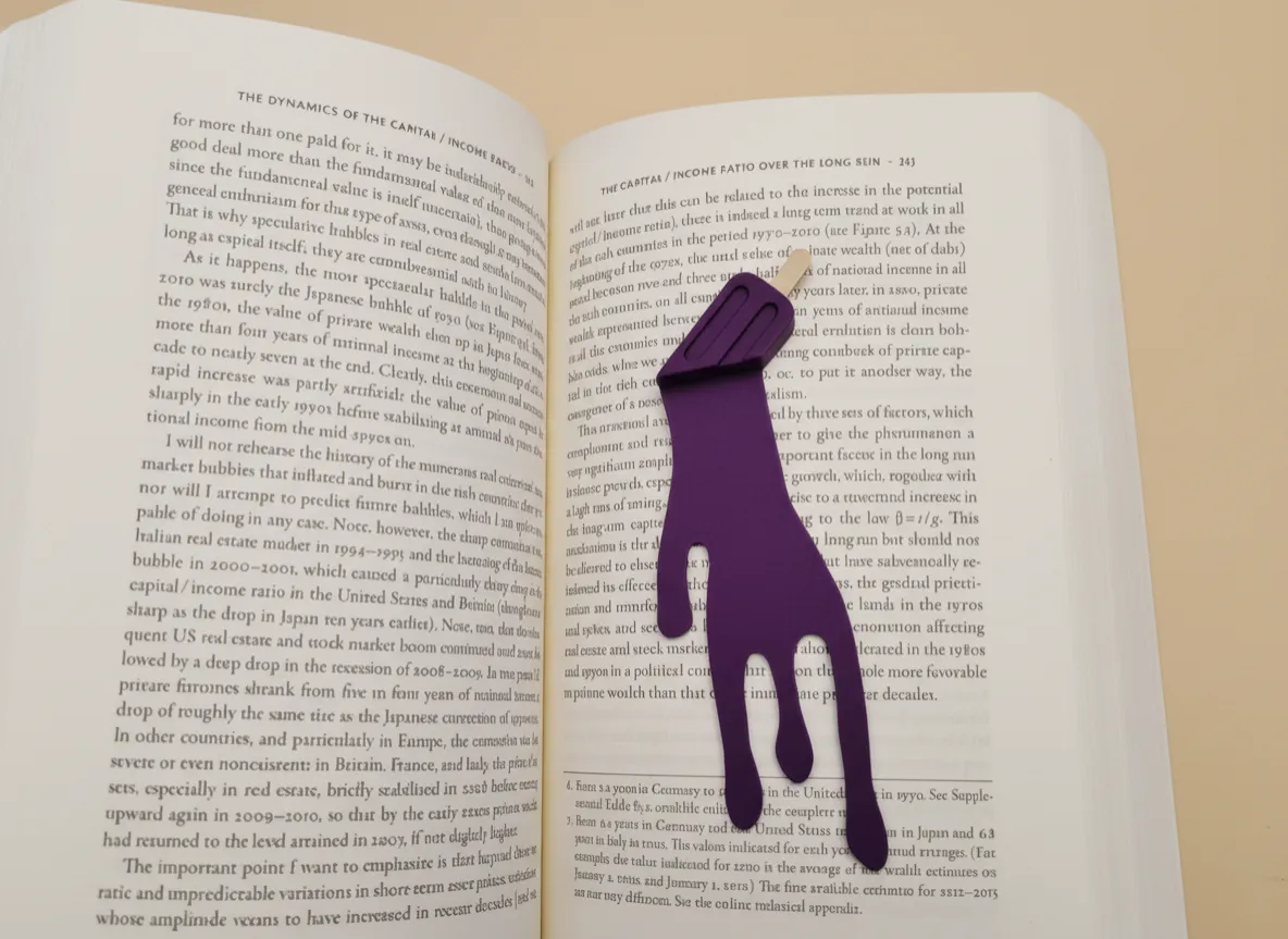 ice cream popsicle bookmark (melting)