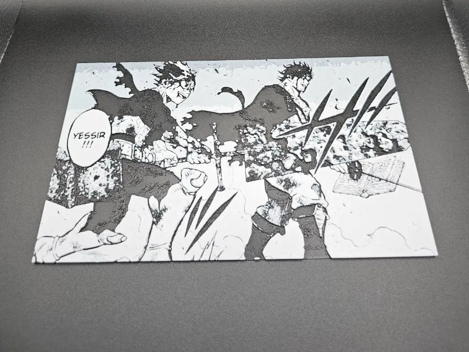 Black Clover - Battle Scene Hueforge