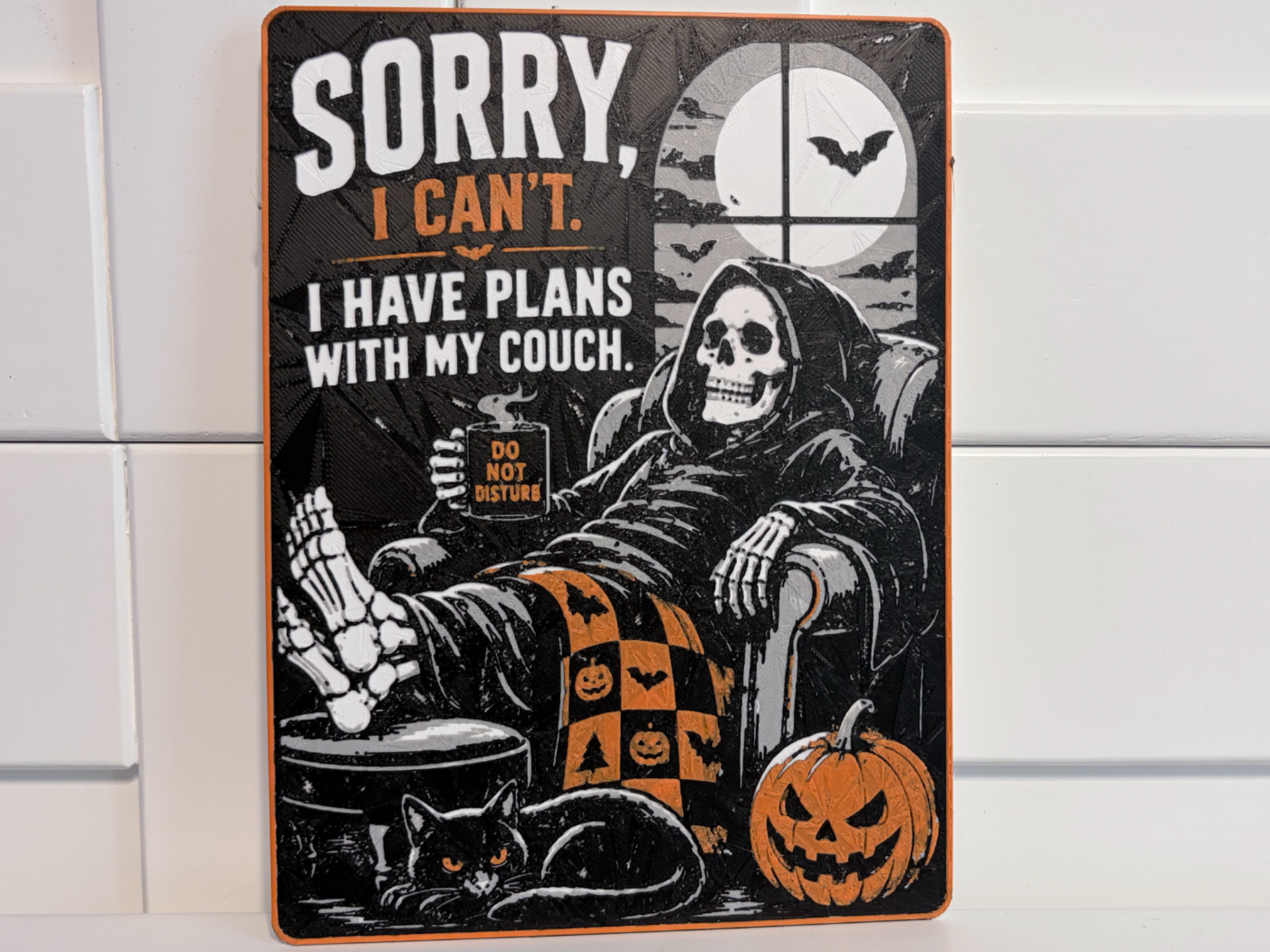 Sorry, I Can’t | Sarcastic Halloween HueForge