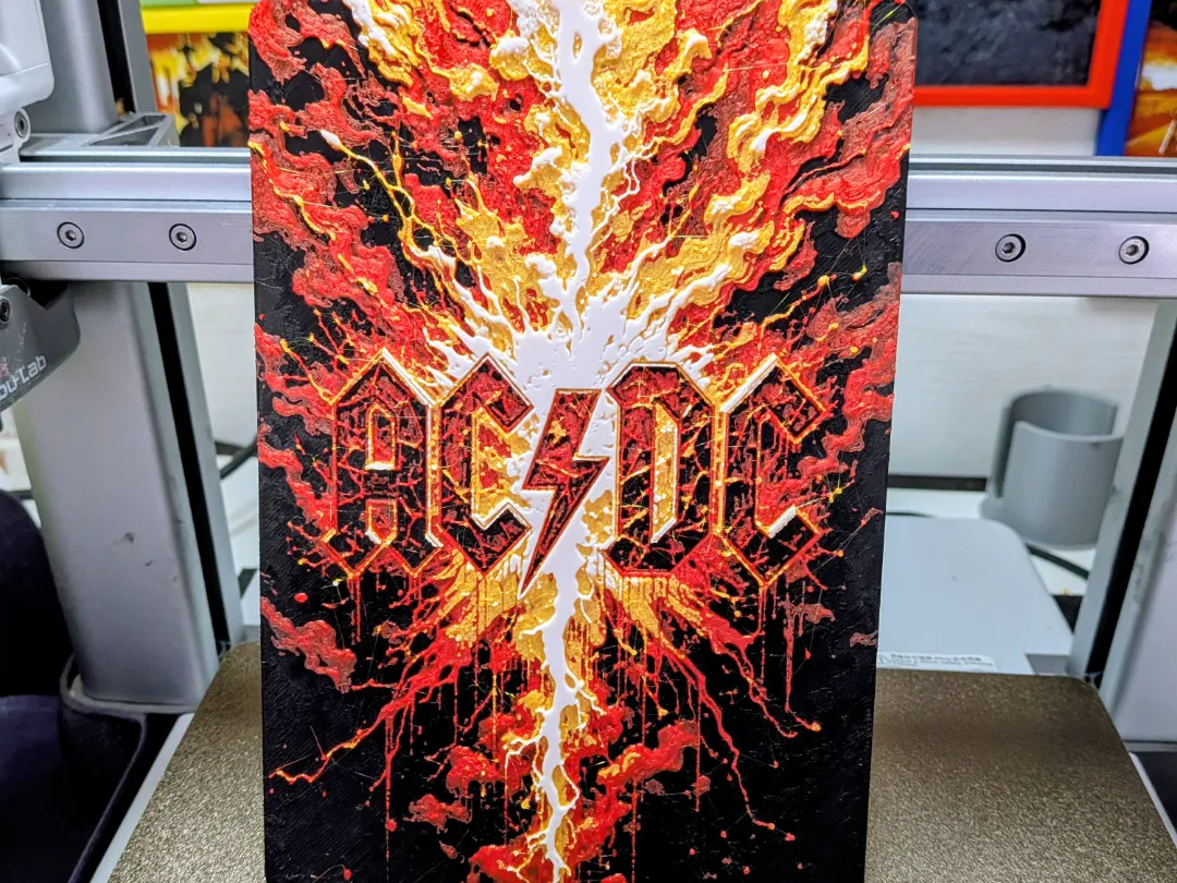 AC/DC – High Voltage Lightning HueForge