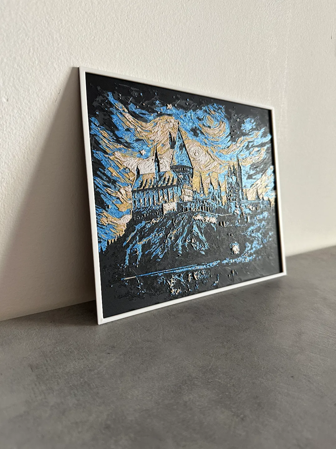 HOGWARTS VAN GOGH STYLE. HARRY POTTER HUEFORGE