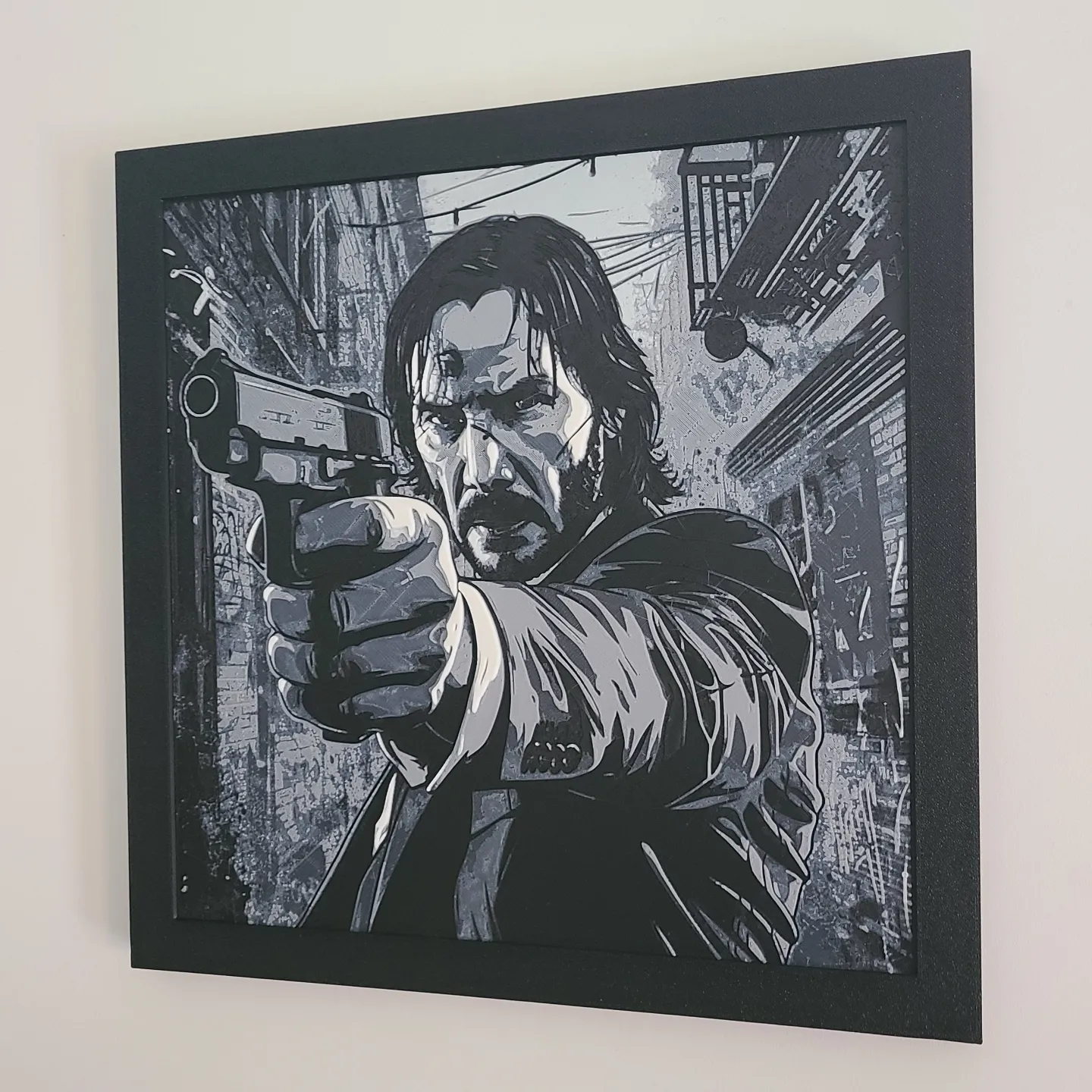John Wick - Hueforge - FIlament Painting