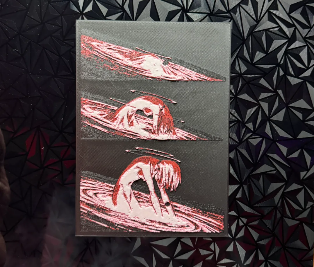 Evangelion Rei OG Manga Art Hue Forge