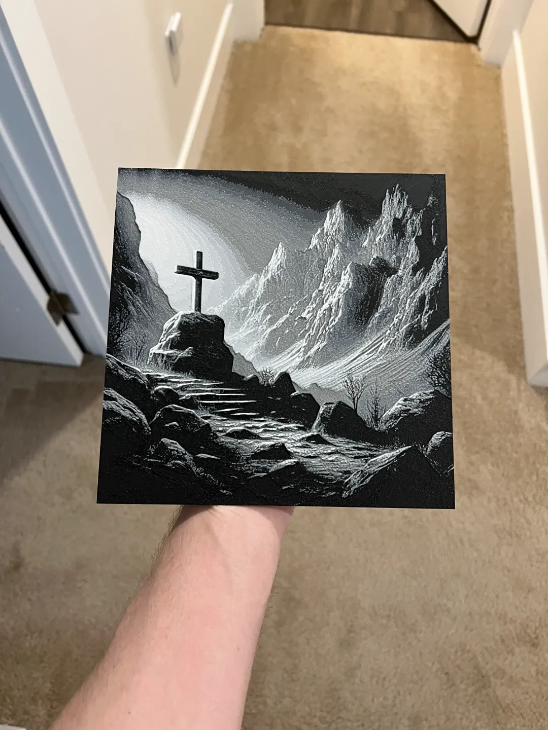 Easter Cross Art Hueforge