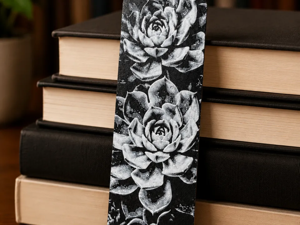 Succulent Bookmark (0.2mm)