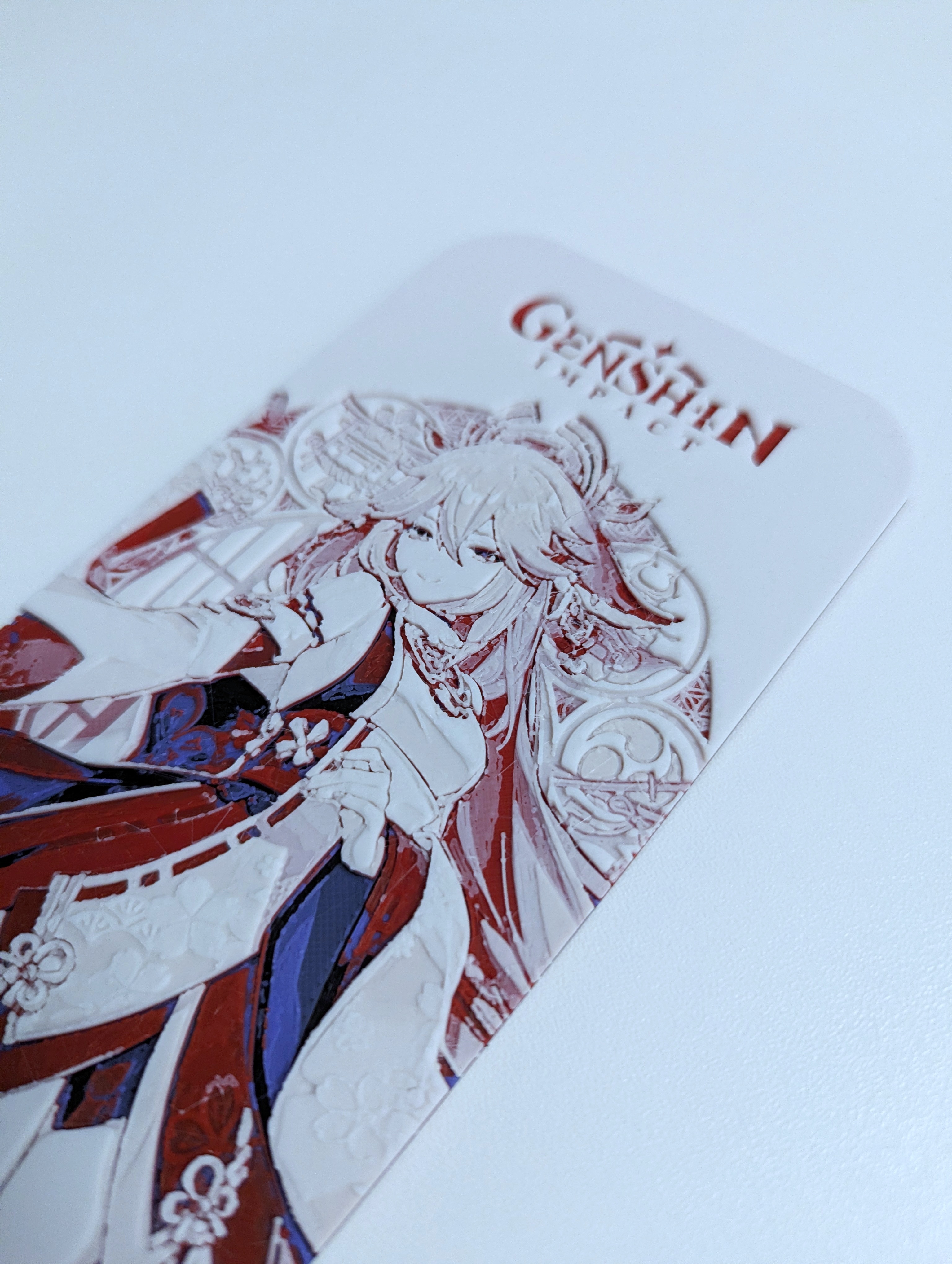 Yae Miko Charactercard Genshin Impact HueForge