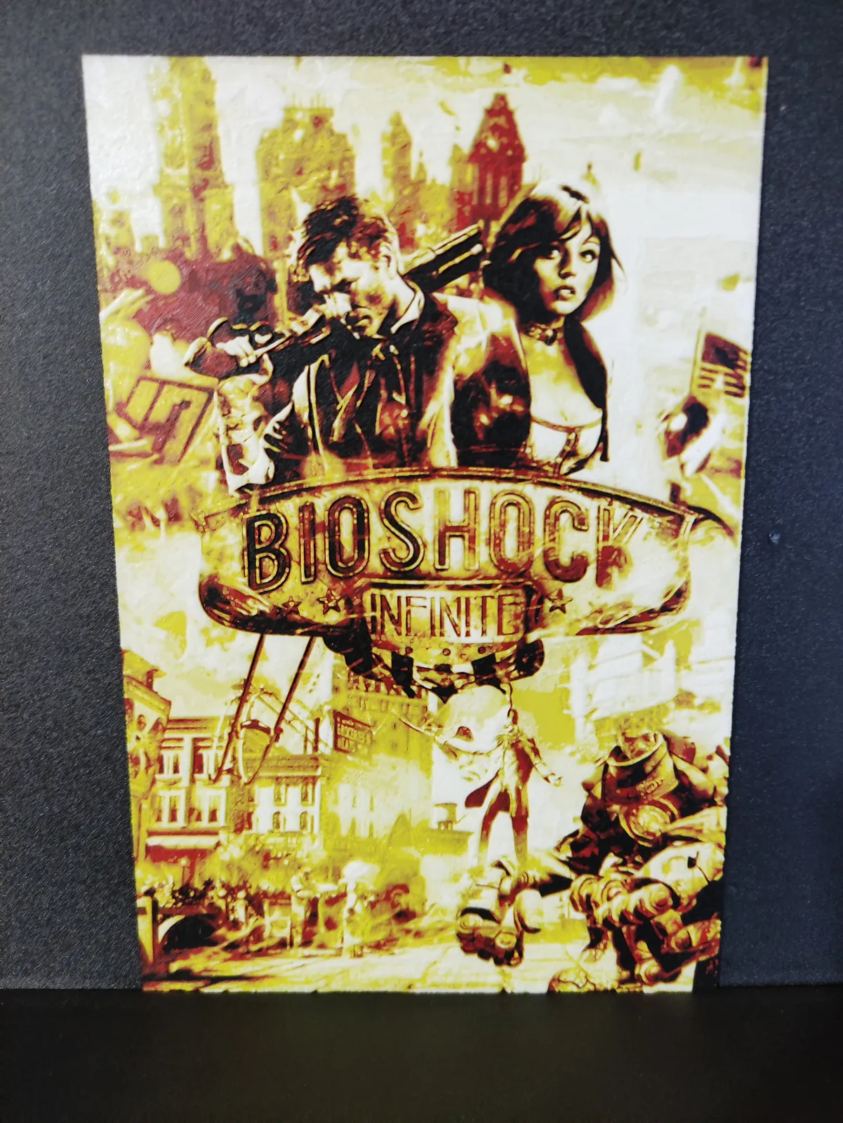 Bioshock Infinite Cover -Elizabeth & Booker DeWitt