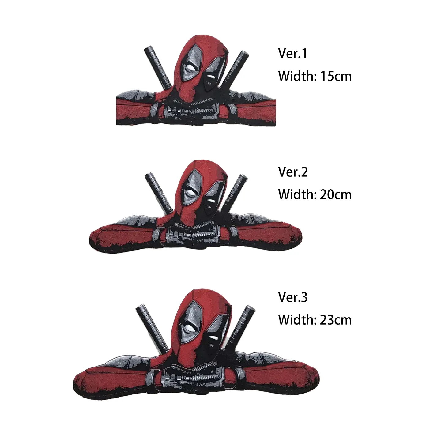 Deadpool HueForge- 4 color, No Background