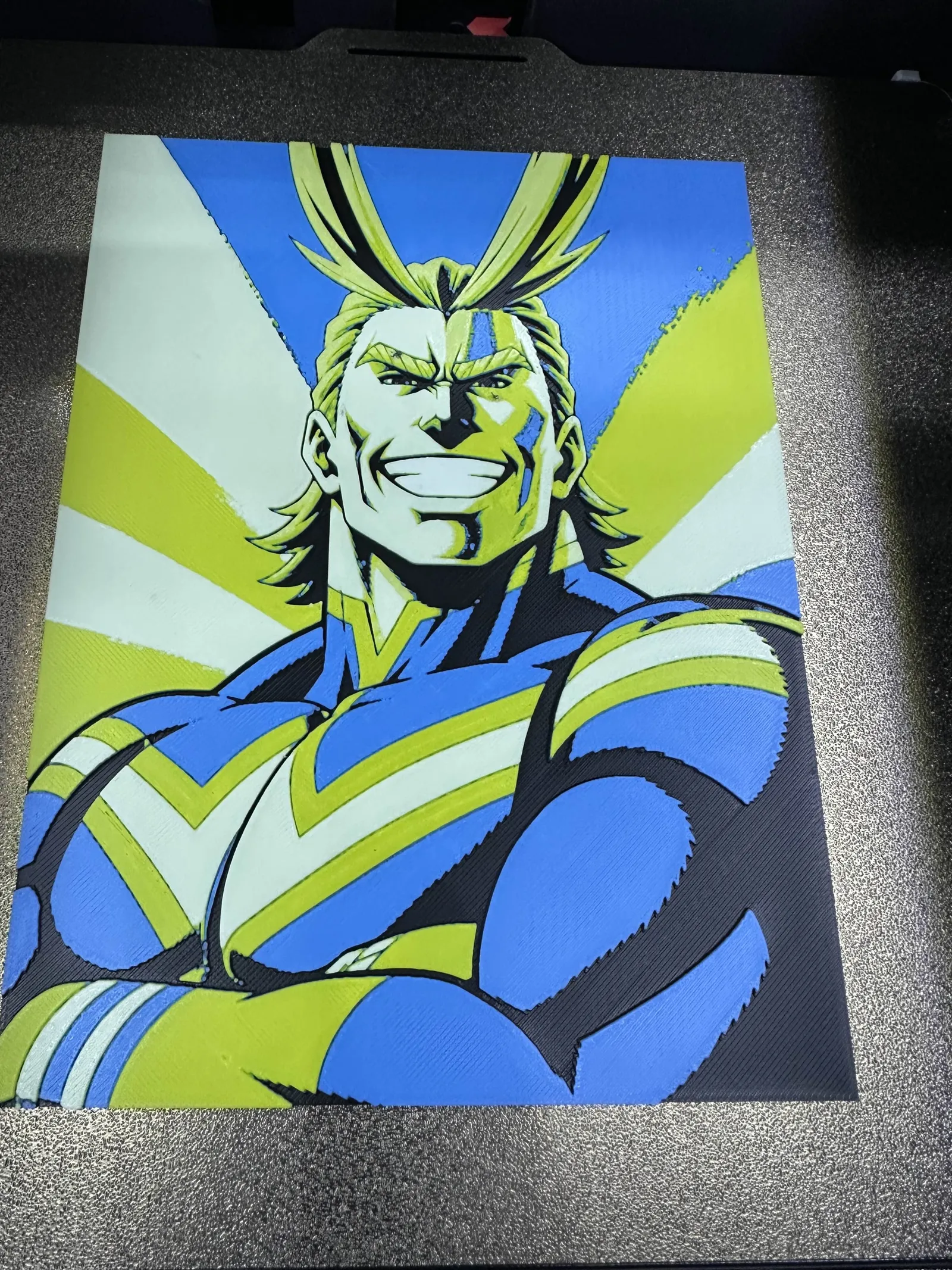 All Might (MHA) Hueforge 4 colours
