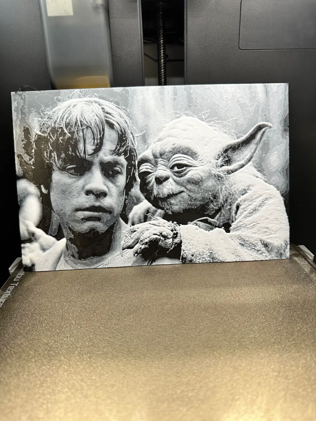 Luke & Yoda starwars hueforge