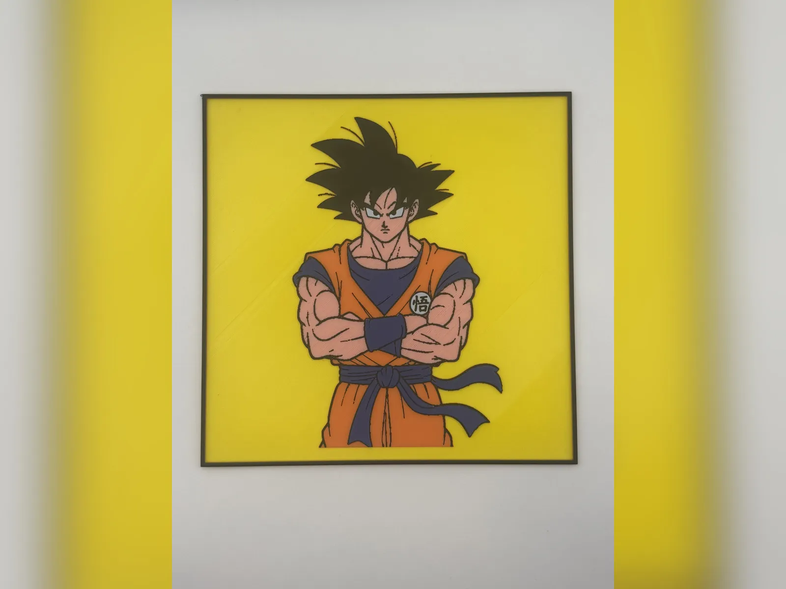 Goku Stance HueForge Print