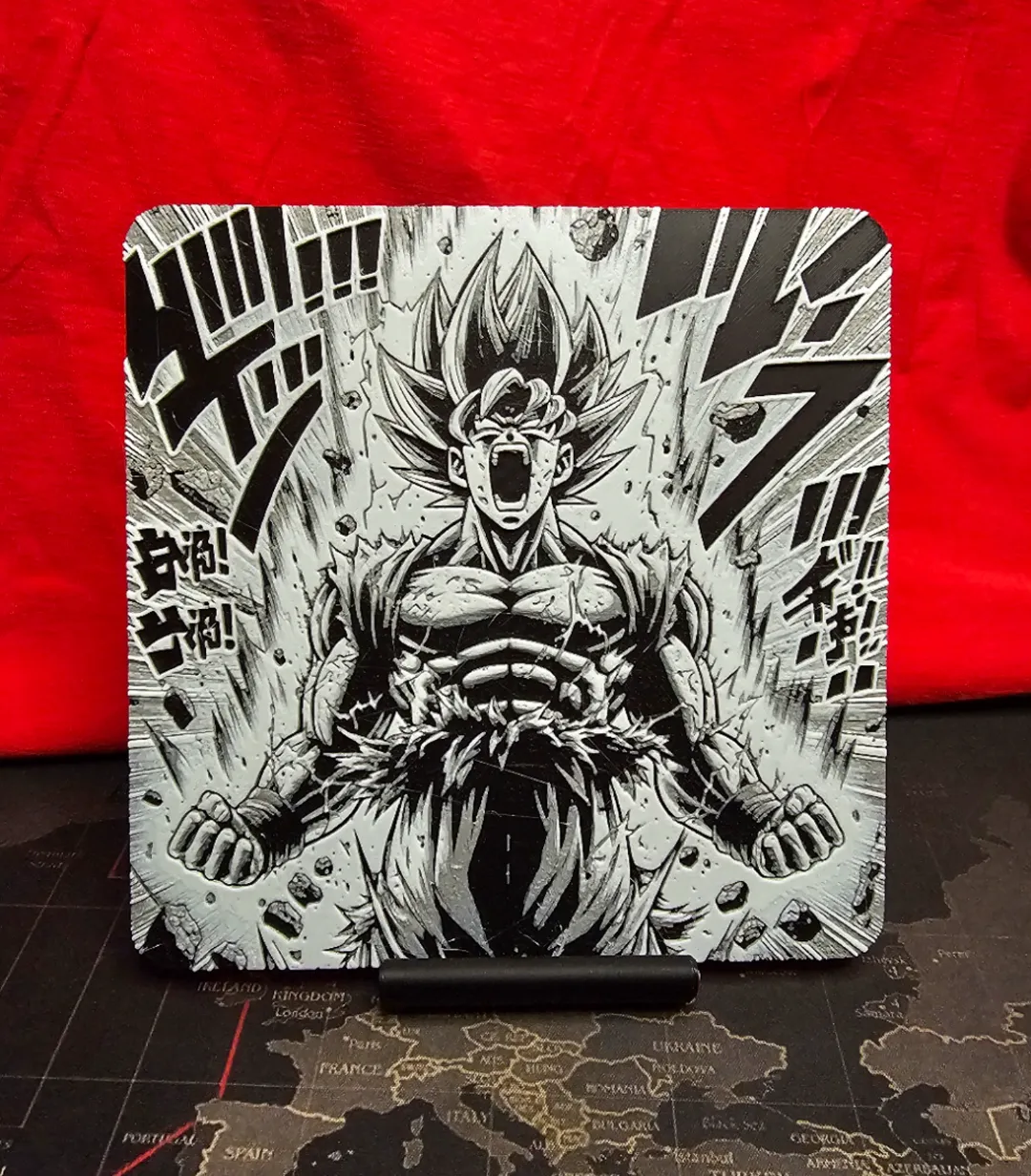 Goku Burst - HueForge