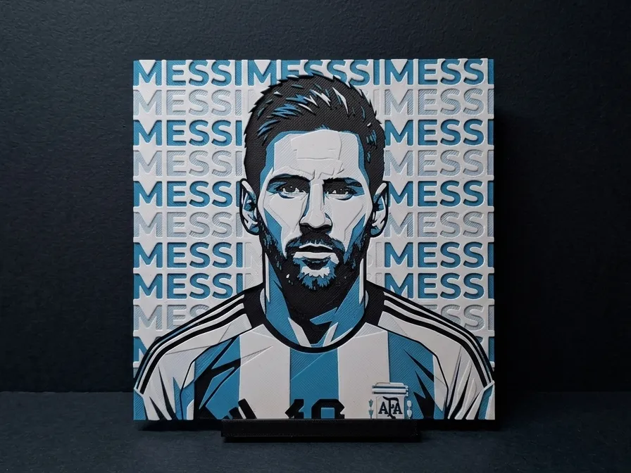 Messi Messi Messi - Hueforge