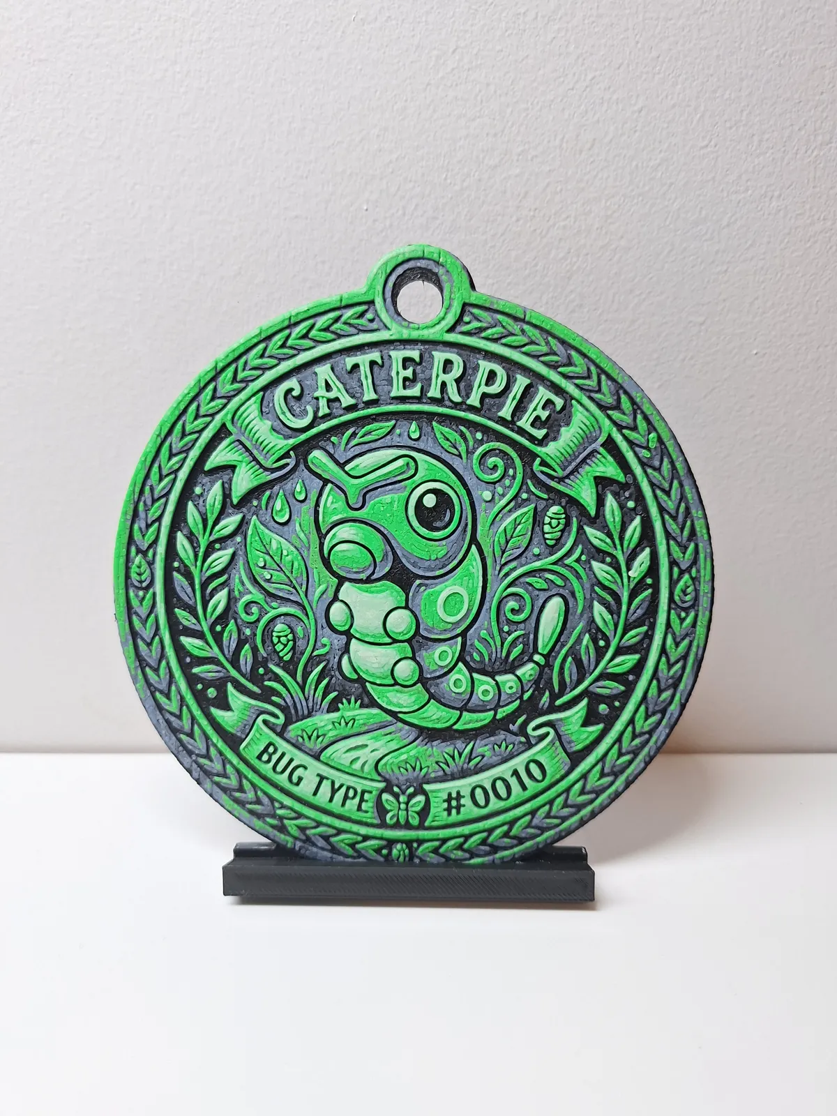 Caterpie #0010 - Pokemon Ornament