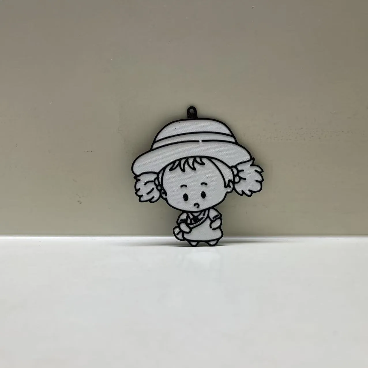 小梅涂色画挂件-DIY涂鸦填色手工卡-儿童涂色画画玩具