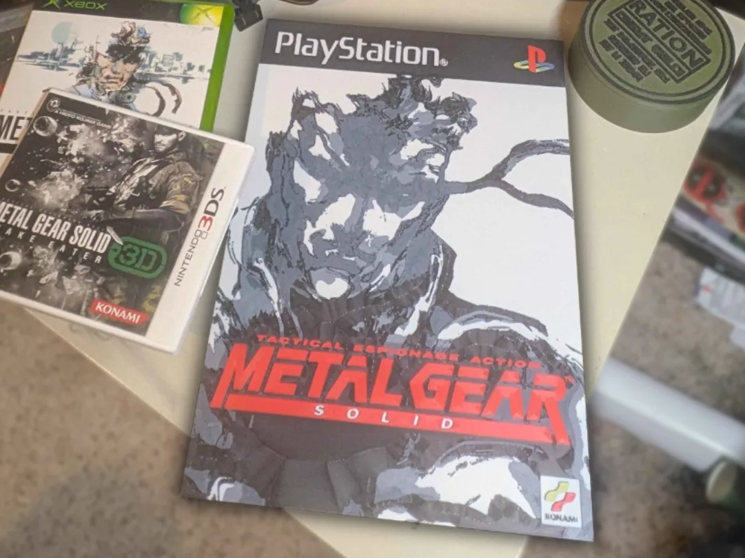 Metal Gear Solid Cover Art