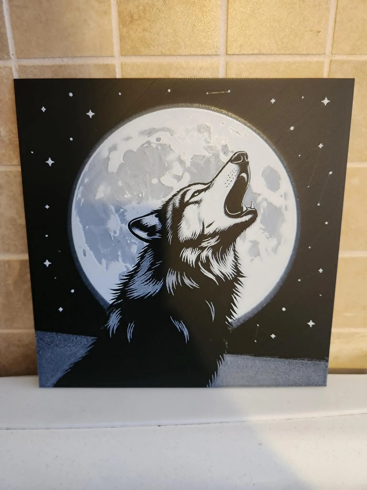 Howling Wolf Moon