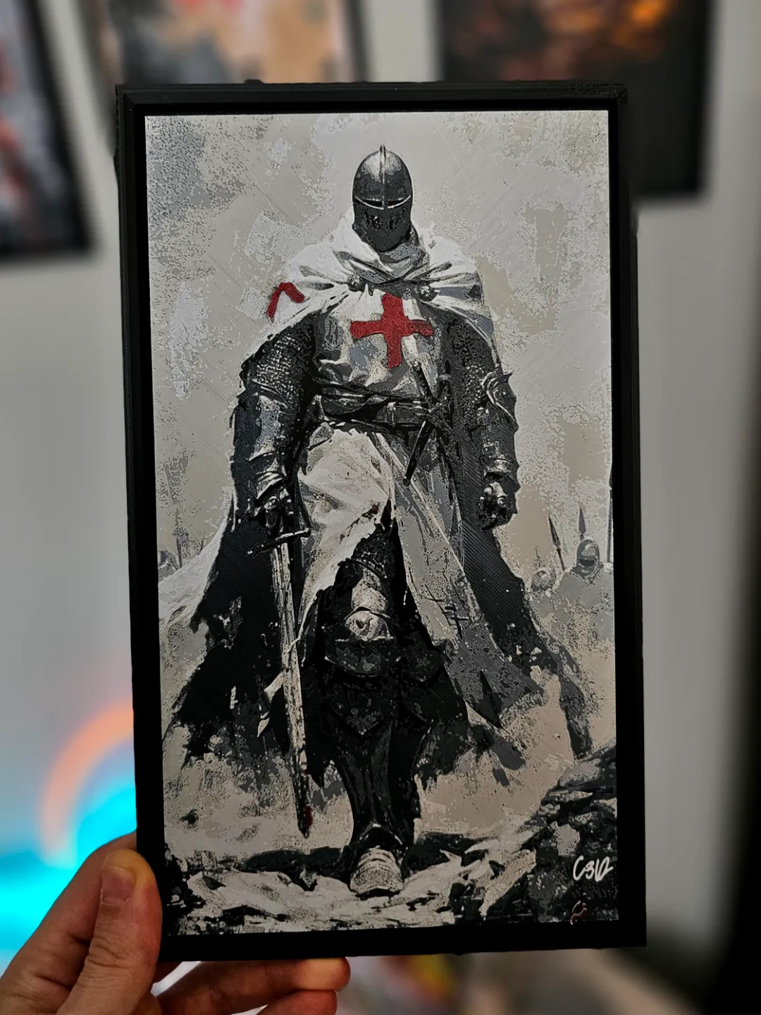 Templar Knight - HueForge