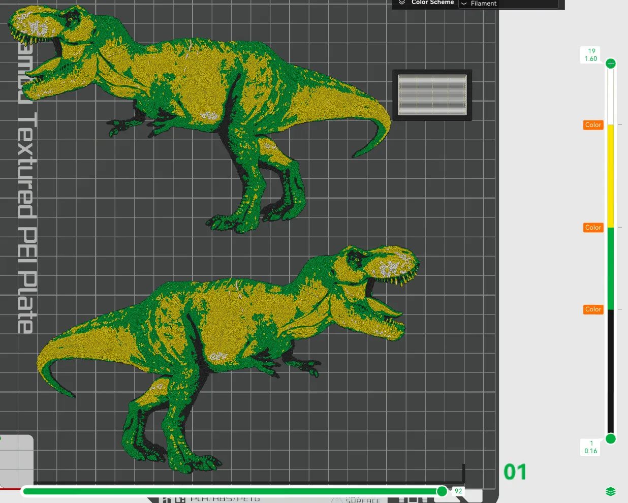T-Rex Hue Forge
