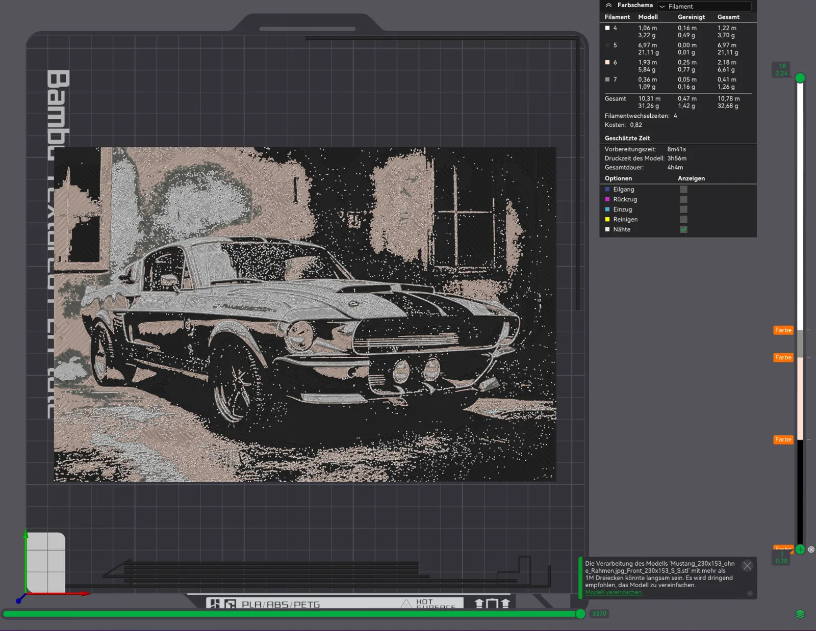 Mustang Hueforge